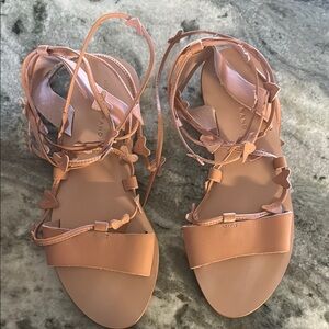 Loeffler Randall Peach Heart Sandals